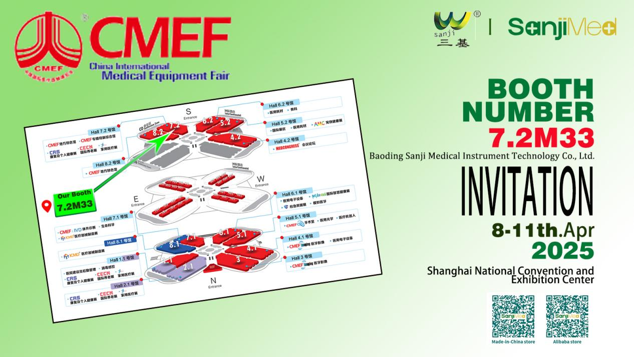 2025 CMEF Show Preview | Sanji Medical te invita a visitar nuestro stand