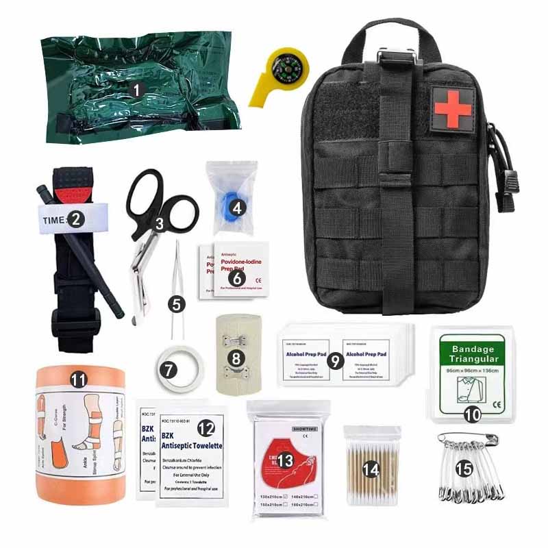 Kit de primeros auxilios al aire libre