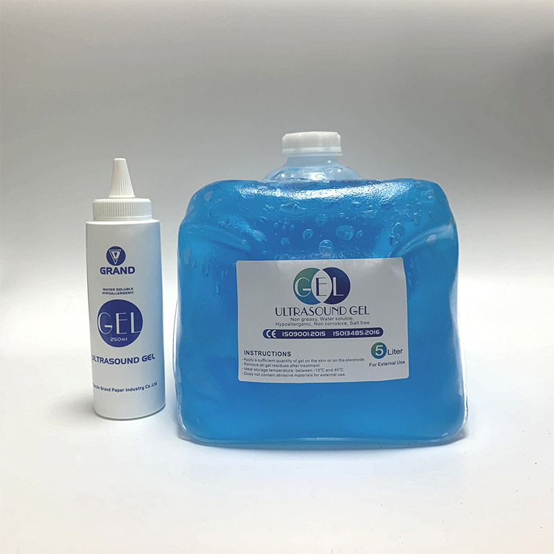 Gel Transparente Y Azul